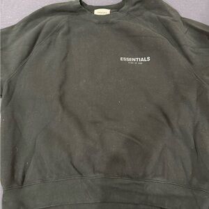 Fear of God Essentials Black Sweater